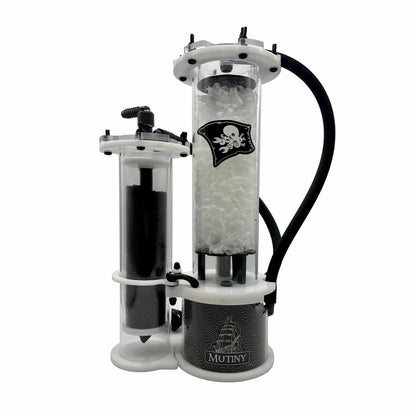 Aquarium filter with 'Mutiny' branding on a white background. Avast Marine _Mutiny2.1 Hero Image