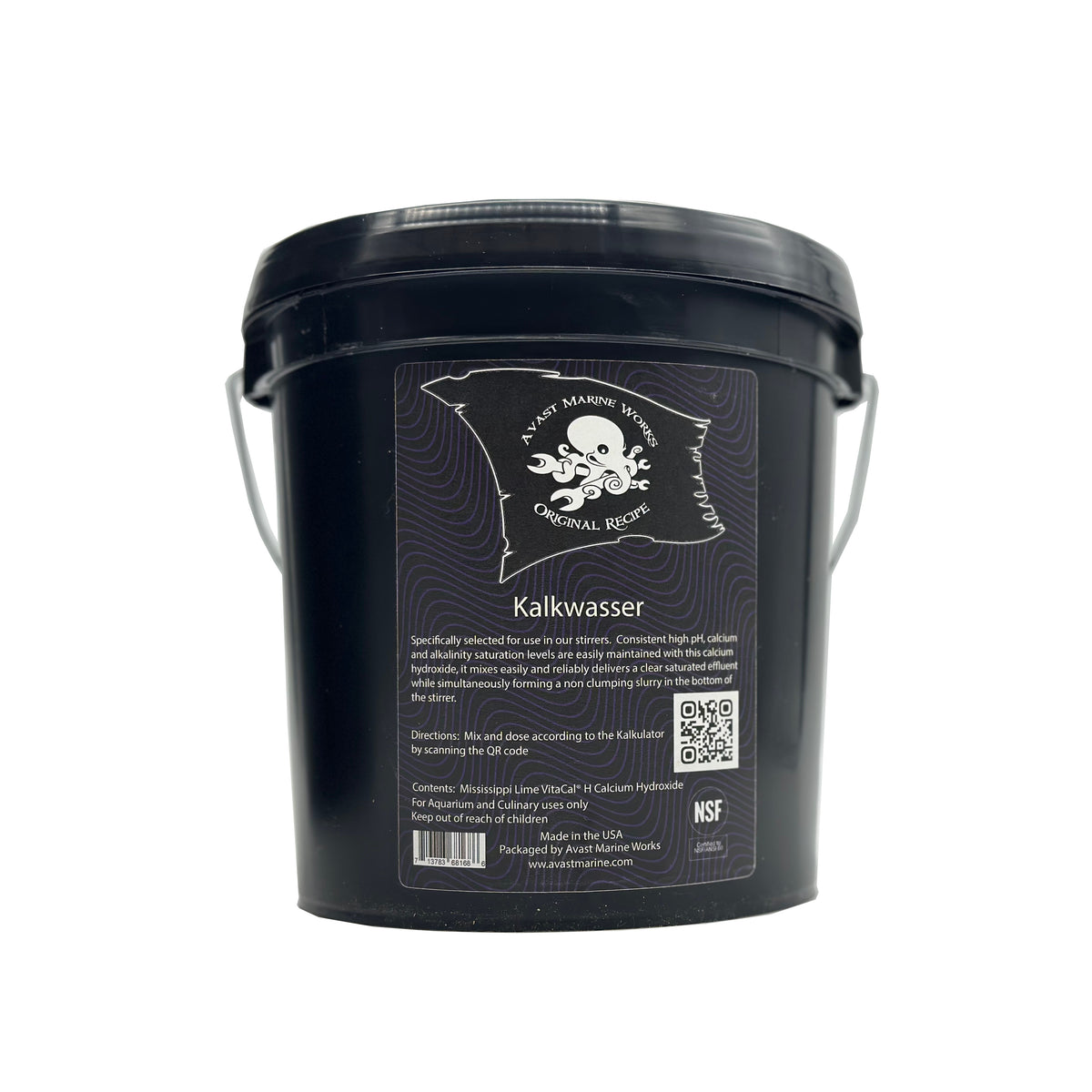 Avast Marine 5 Gallon Bucket Original Kalk_hero_black bucket